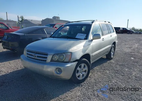 2003 Toyota Highlander V6 из США, поврежденный, VIN JTEHF21A030125195